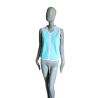 Vintage Tank Top Yonex VéryCool Y2K Blue Pastel