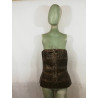 Bustier de couro Hache Modelo D23201290