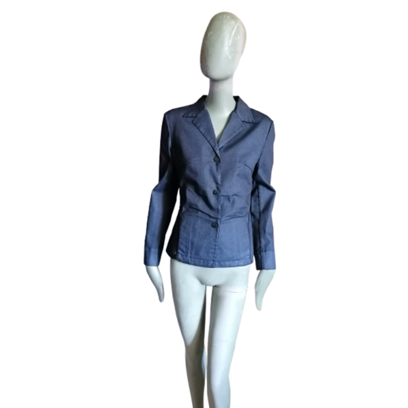 Cerruti Jeans Archive — Veste blazer enduite Y2K deadstock