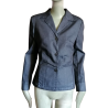 Cerruti Jeans Archiv - Y2K Deadstock beschichtete Blazer Jacket