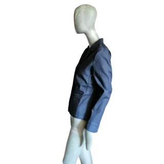 Cerruti Jeans Archief - Y2K Deadstock Coated Blazer Jacket
