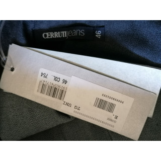 MIDI-Rock Cerruti Jeans Vintage beschichtete Y2K-Deadstock