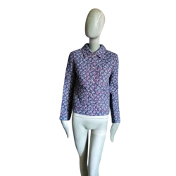 JC de Castelbajac Archiv - bestickte Blumenquilterjacke 90er Jahre
