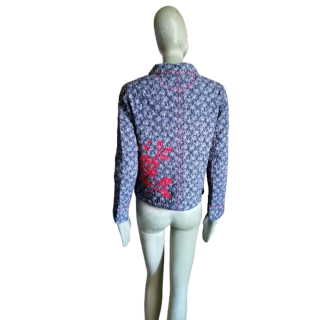 JC de Castelbajac Archive — Veste matelassée florale brodée 90s