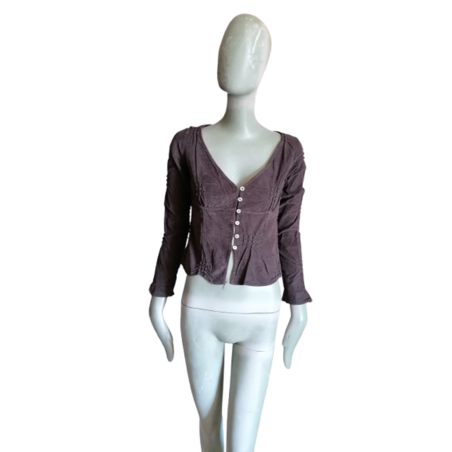 Coast Y2K-Archiv - Top Cardigan Baumwollstock