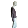 Coast Archivo Y2K - Mortado de algodón Cardigan superior