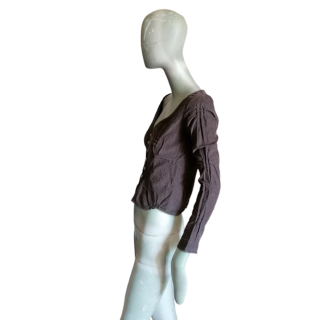Coast Y2K Archive - Top Cardigan Algodão Deadstock