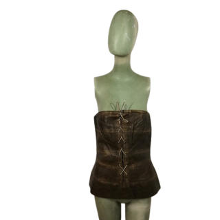 Bustier de cuero Hache Modelo D23201290