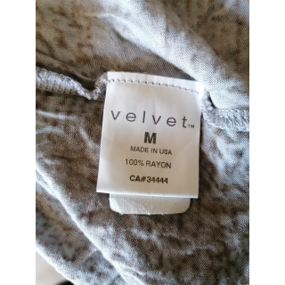 Velvet por Graham & Spencer Arquivo Y2K Feito nos EUA - Top Nude NWT