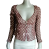 Coast Archivo - Y2K Deadstock Seda Blusa de Seda
