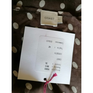 Coast Archivo - Y2K Deadstock Seda Blusa de Seda