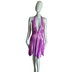 Naked Dress Fuchsia Y2K Vintage Fuchsia