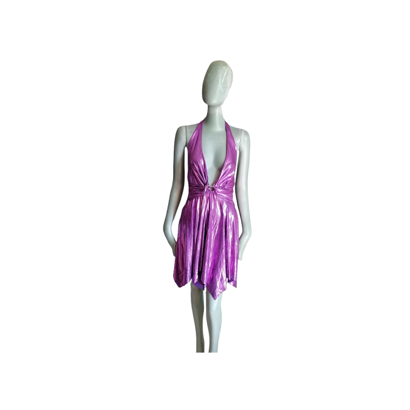 Naked Dress Fuchsia Y2K Vintage Fuchsia