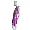 Naakte jurk fuchsia y2k vintage fuchsia