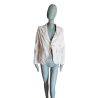 WEBER Archive — Veste sculpturale en coton gaufré