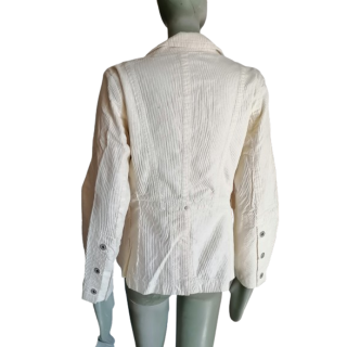 Weber Archive - Embossed Cotton Sculptural Jacket