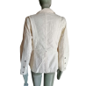 Archivo de Weber - Chaqueta escultórica de algodón en relieve