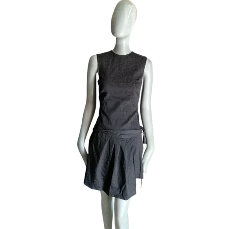 Vestido de archivo Simultaneous Deadstock Made in Italy