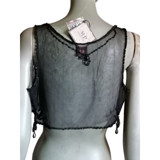 Bustier Archive MalìParmi JE02 Black Frisado - Deadstock