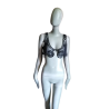 Bustier Archive MalìParmi Je02 Black Beaded - Modo de muerto