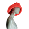 Malìparmi-archief - Oversize sculpturale hoed in Comintion Cotton
