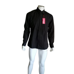 Archive shirt Dirk Bikkembergs 2003 Black Stripes Deadstock
