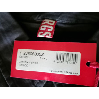 Chemise Archive Dirk Bikkembergs 2003 Rayures Noires Deadstock