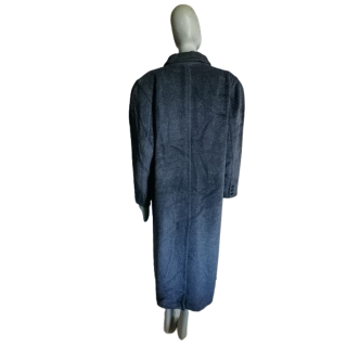 Vintage Mohair Oversize Coat from French Textile Workshop