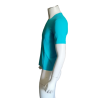 Thierry Mugler Archive Deadstock T-Shirt Homme Seconde Peau Turquoise