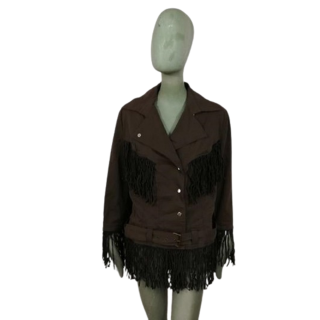 Retro-Jacke Oppio Westlicher Stil