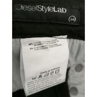 Diesel StyleLab ARCHIVIO PANTALONI Bondage zip Y2K W34