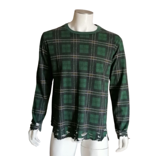 Diesel StyleLab Archive Sample Destroy Tartan Y2K