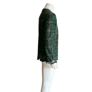Diesel StyleLab Archivprobe zerstören Tartan Y2k