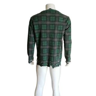Diesel StyleLab Archive Sample Destroy Tartan Y2K