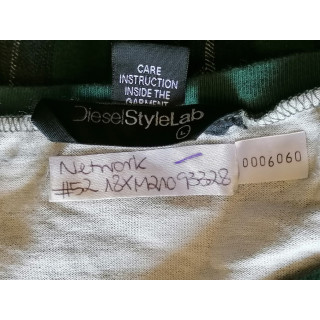Diesel StyleLab Archiefmonster Vernietig Tartan Y2K