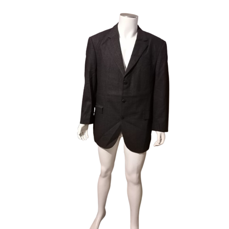 Blazer ECCE 100% Vintage Wolle Übergroße T58 Deadstock