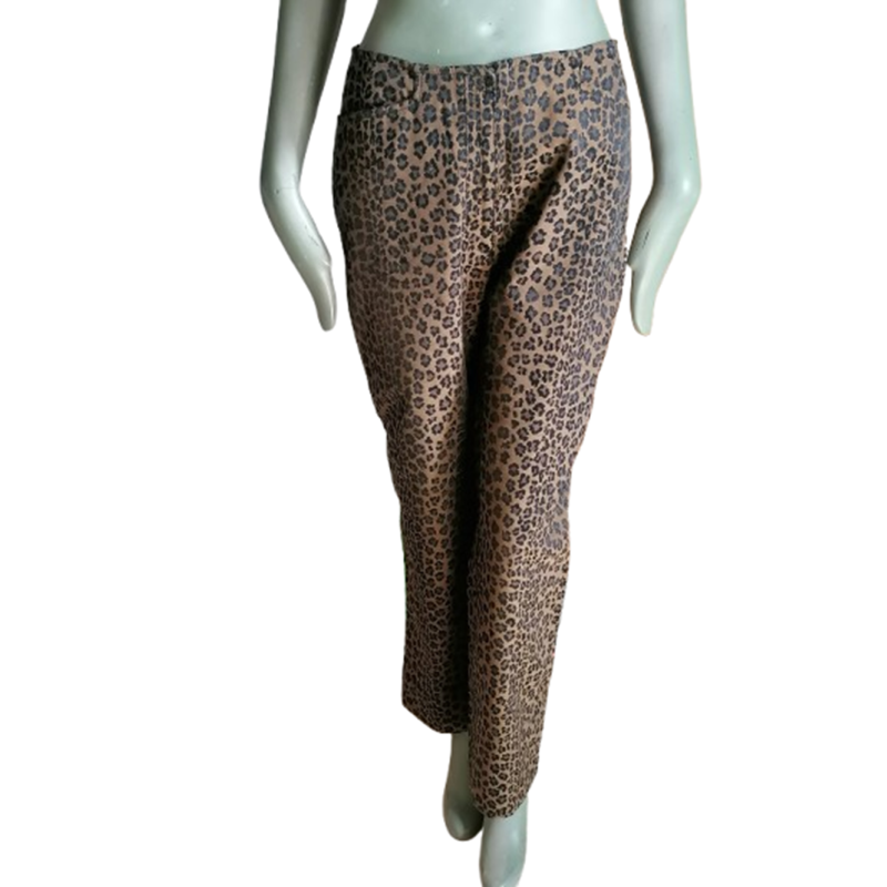Fendi Roma Amor Leopard Y2k in Italien hergestellt