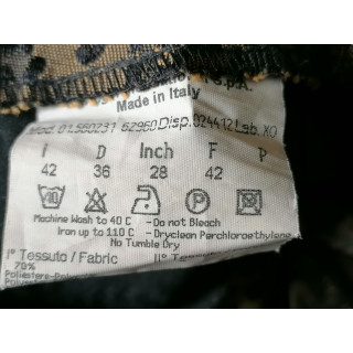 Fendi Roma Amor Leopard Y2K Hecho en Italia