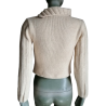 Pullover-Mesh-Archiv-Argyle Cropped Muster-Werkstatt Y2K