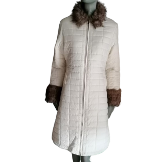 Abrigo Archivo acolchado Beige Atelier Piel