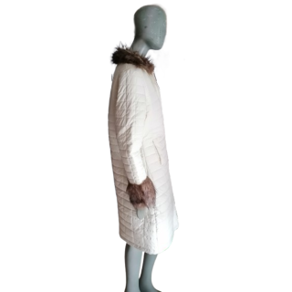Coat Archive Quilted Beige Atelier Fur