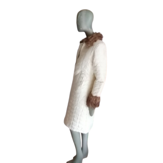 ARCHIVIO CAPPOTTO Pelliccia di atelier beige