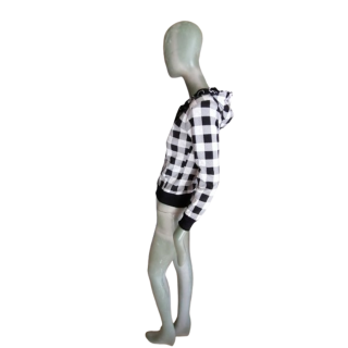 Archivo de chaqueta con capucha reversible y2k punk uk