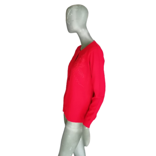 Golocoast vintage cardigan fucsia y2k lana mista