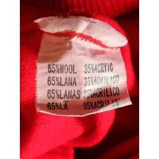 Vintage Golocoast Cardigan Fuchsia Y2K Mixed Wool