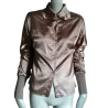Gian Carlo Rossi Archiv Shirt grüne metallische Flasche