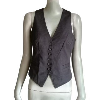 Gilet su misura a strisce Y2K H & M