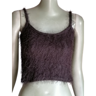 Top Vintage Y2K Pull Mullido Mullido hecho en Francia
