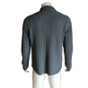 Cerruti Jeans Pull Camionneur Côtelé Made in Italy Archive 90s