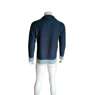 Sweatshirt Cerruti Jeans Vintage 100% Baumwolle Halb-Zip-Archiv